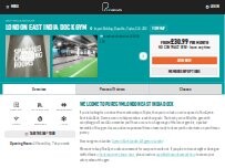 Website Screenshot PureGym London East India Dock