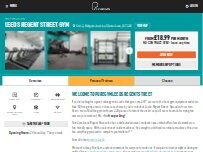 Website Screenshot PureGym Leeds Regent Street