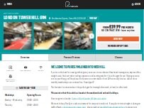 Website Screenshot PureGym London Tower Hill