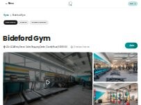 Website Screenshot PureGym Bideford