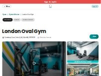 Website Screenshot PureGym London Oval - Upgrade Complete!