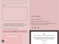 Website Screenshot Yorkshire Bridal Boutique York