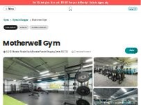 Website Screenshot PureGym Motherwell