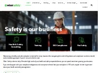 Website Screenshot Wiser Safety Management Limited