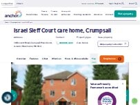Website Screenshot Israel Sieff Court care home, Crumpsall