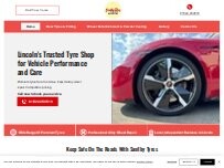 Website Screenshot Saxilby Tyres