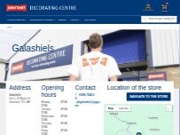 Website Screenshot Johnstone's Decorating Centre