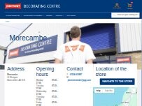 Website Screenshot Johnstone's Decorating Centre