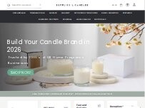 Website Screenshot Supplies For Candles