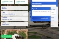 Website Helicopter Hire London