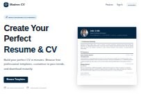Website Modern CV