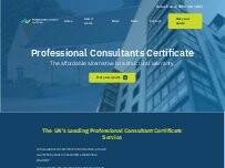 Website Professional Consultants Certificate