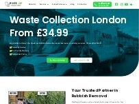 Website Screenshot Waste Collectors | Waste Collection London