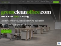 Website Screenshot GreenCleanOffice