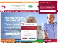 Website Screenshot Golden Leaves Funeral Plans