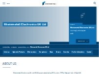 Website Screenshot Rheinmetall Electronics UK Ltd
