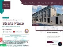 Website Screenshot Prestige Student Living Straits Place