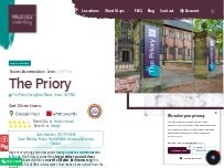 Website Screenshot Prestige Student Living The Priory