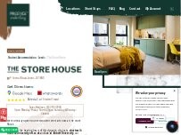Website Screenshot Prestige Student Living The Store House