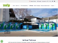 Website Screenshot MFG Charging Station