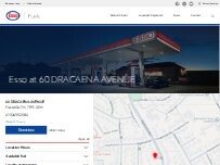 Website Screenshot Esso