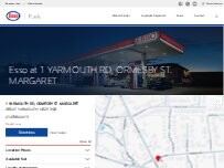 Website Screenshot Esso