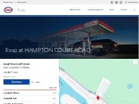 Website Screenshot Esso