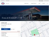 Website Screenshot Esso