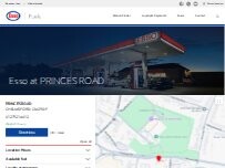 Website Screenshot Esso
