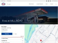 Website Screenshot Esso