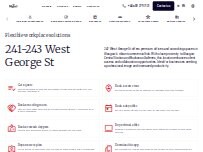 Website Screenshot Regus West George St