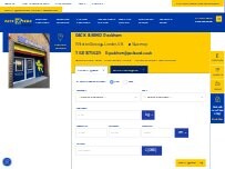 Website Screenshot PACK & SEND Peckham
