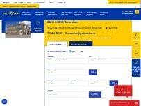 Website Screenshot PACK & SEND Amersham