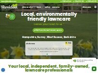 Website Screenshot Shrekfeet Independent Lawncare