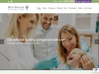 Website Screenshot West Parade Dental Care