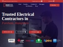 Website Screenshot Danco Electrical Contractors Ltd