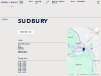 Website Screenshot Sudbury Sushi Daily