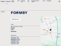 Website Screenshot Formby Sushi Daily