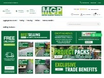 Website Screenshot Milton Garden Products