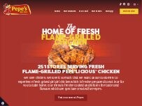 Website Screenshot Pepe's