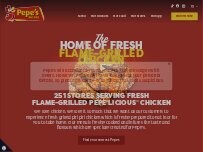 Website Screenshot Pepe's