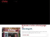 Website Screenshot Chicking West Bromwich