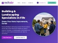 Website Screenshot Paveway Building & Landscaping