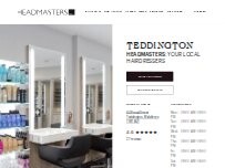 Website Screenshot Headmasters Teddington