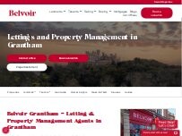 Website Screenshot Belvoir Grantham
