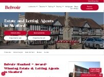 Website Screenshot Belvoir Sleaford Estate and Letting agents