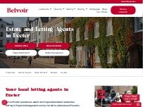 Website Screenshot Belvoir
