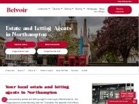 Website Screenshot Belvoir! Estate & Lettings Agents