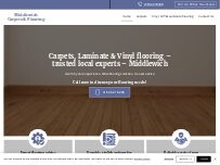 Website Screenshot Middlewich Carpets & Flooring