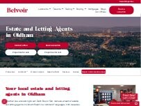 Website Screenshot Belvoir Oldham